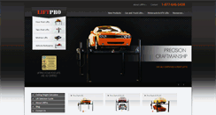 Desktop Screenshot of liftpro.ca